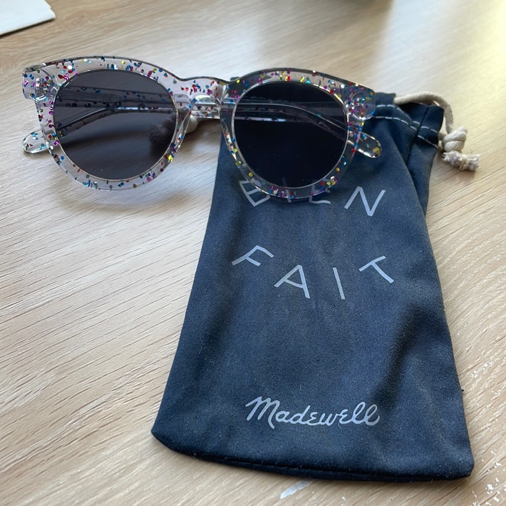 Madewell Glitter sunglasses